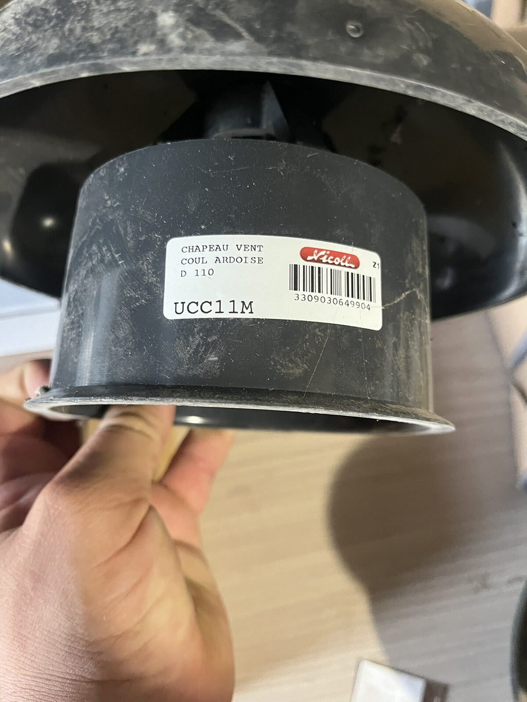 Chapeau de ventilation simple Nicoll