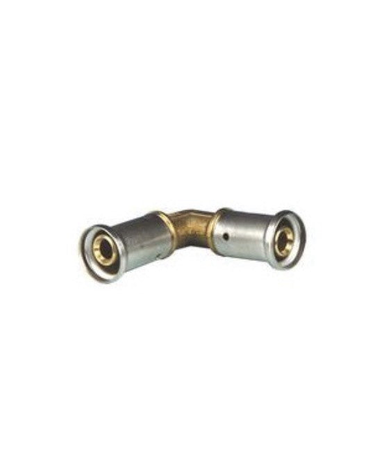 Lot De 10 Coude à sertir Henco pour tube multicouche 20 x 20 mm