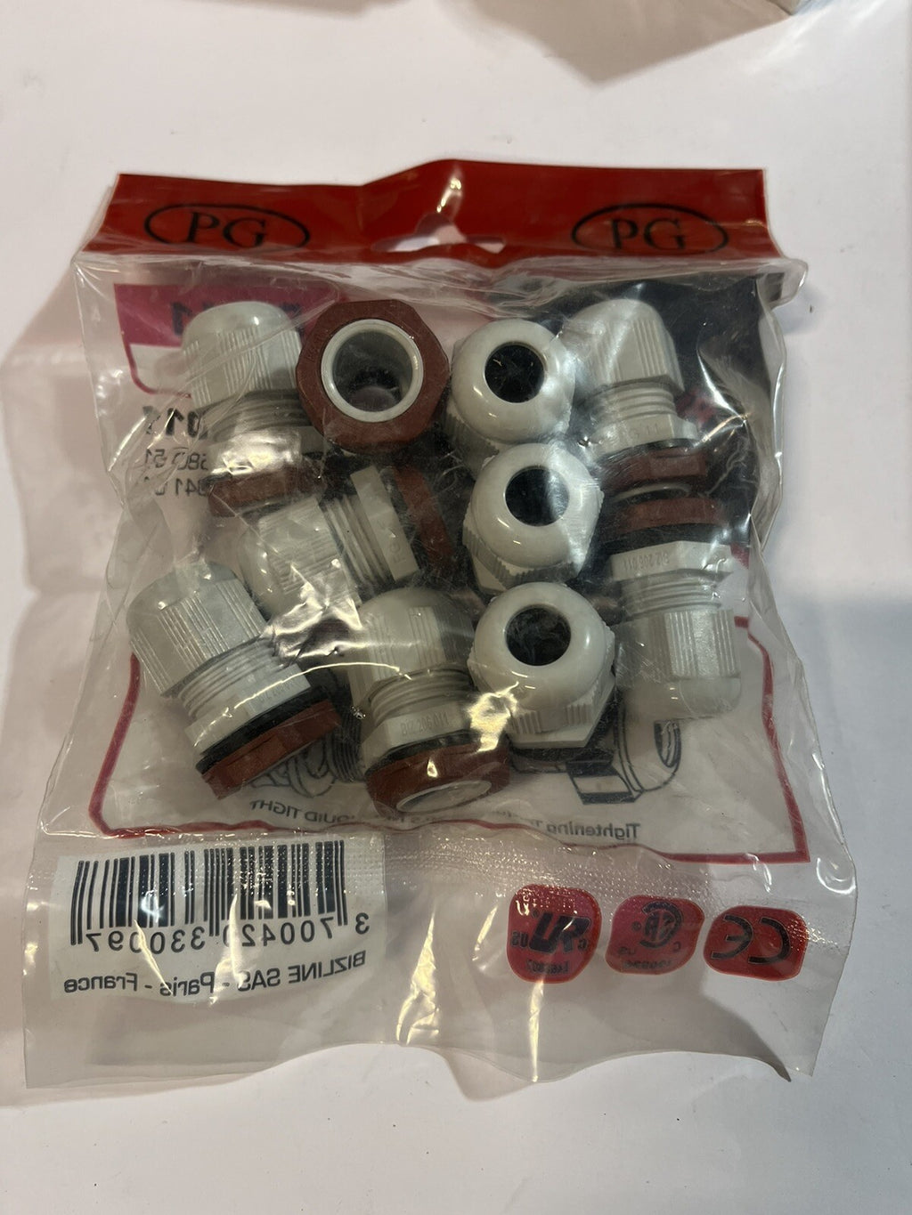 Lot de 10x Presse étoupe PG11 polyamide