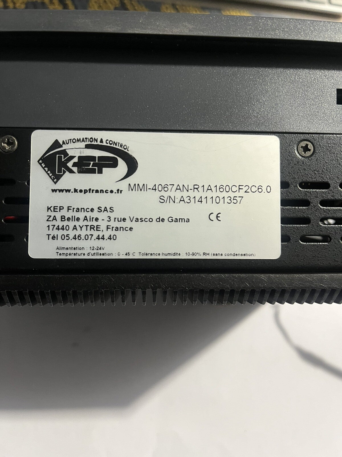 Écran Tactile De Contrôle Kep