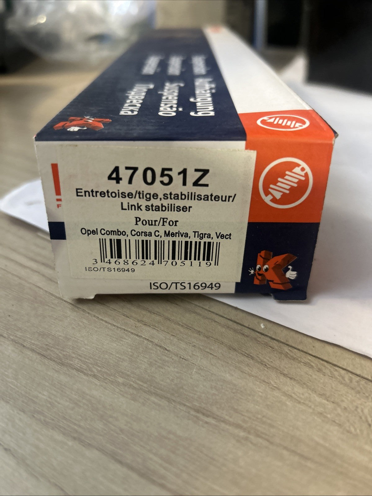 Entretoise / tige, stabilisateur 47051Z
