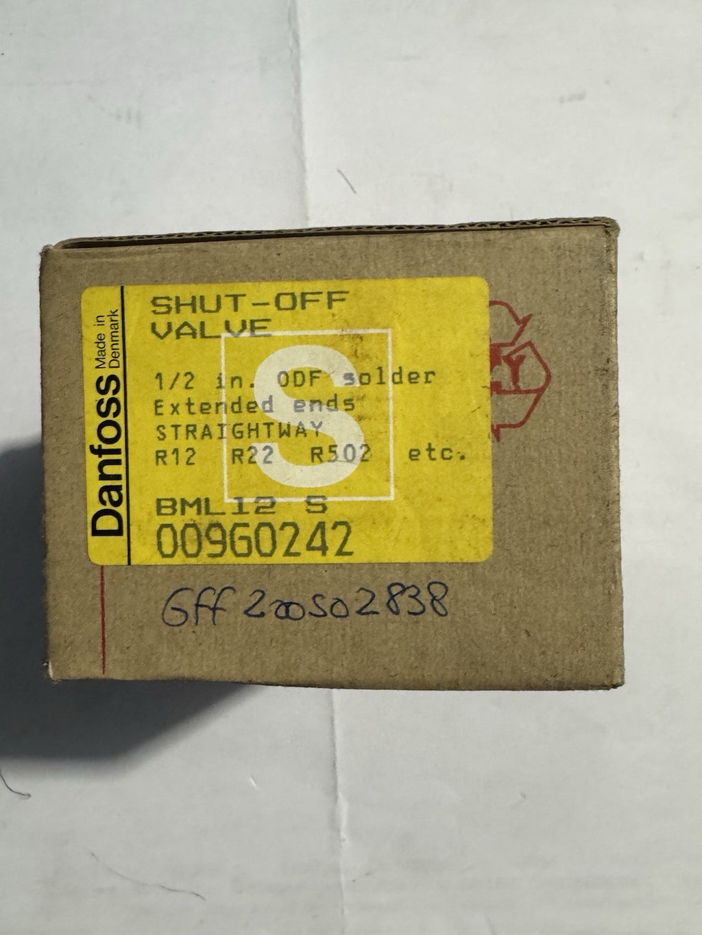 hand shut off valve danfoss