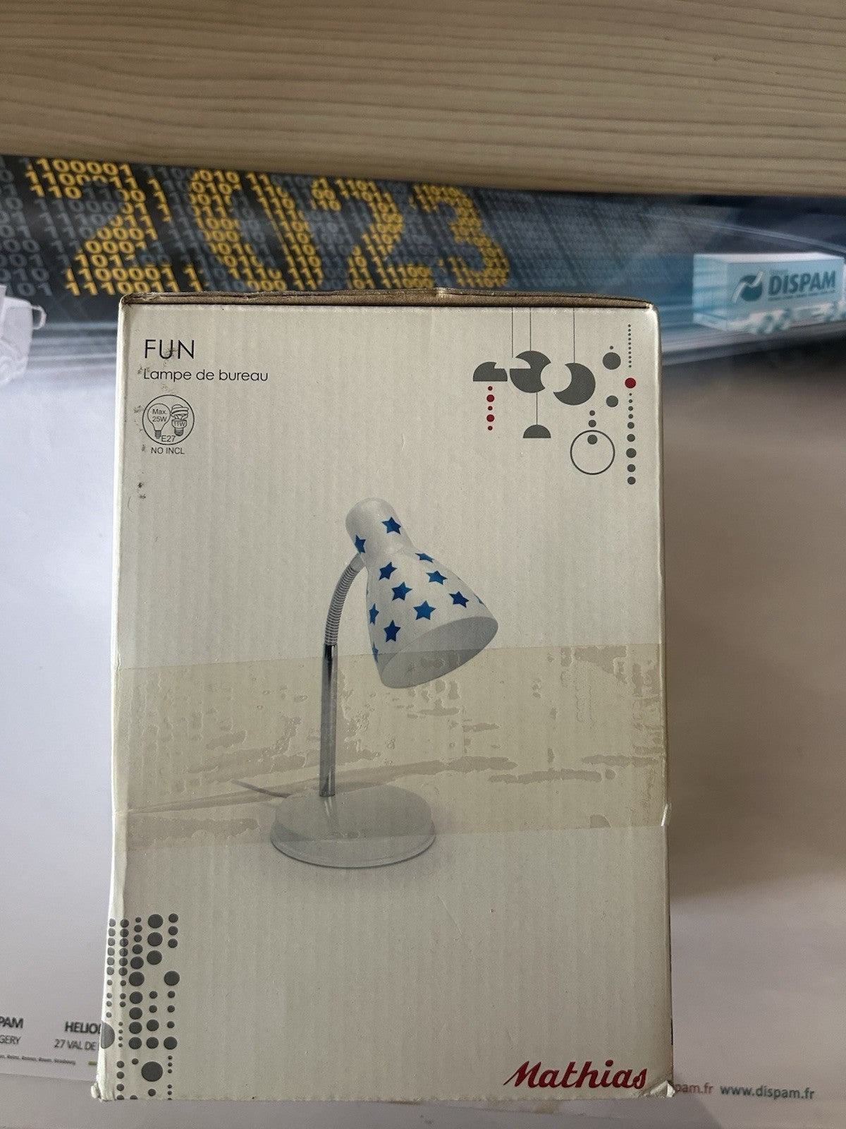 Lampe de bureau fun MATHIAS