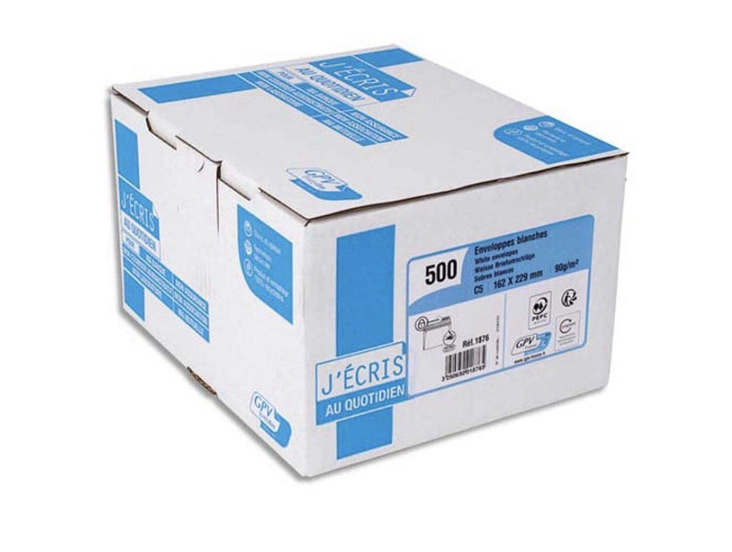 ENVELOPPE GPV C5 162X229MM 90G
