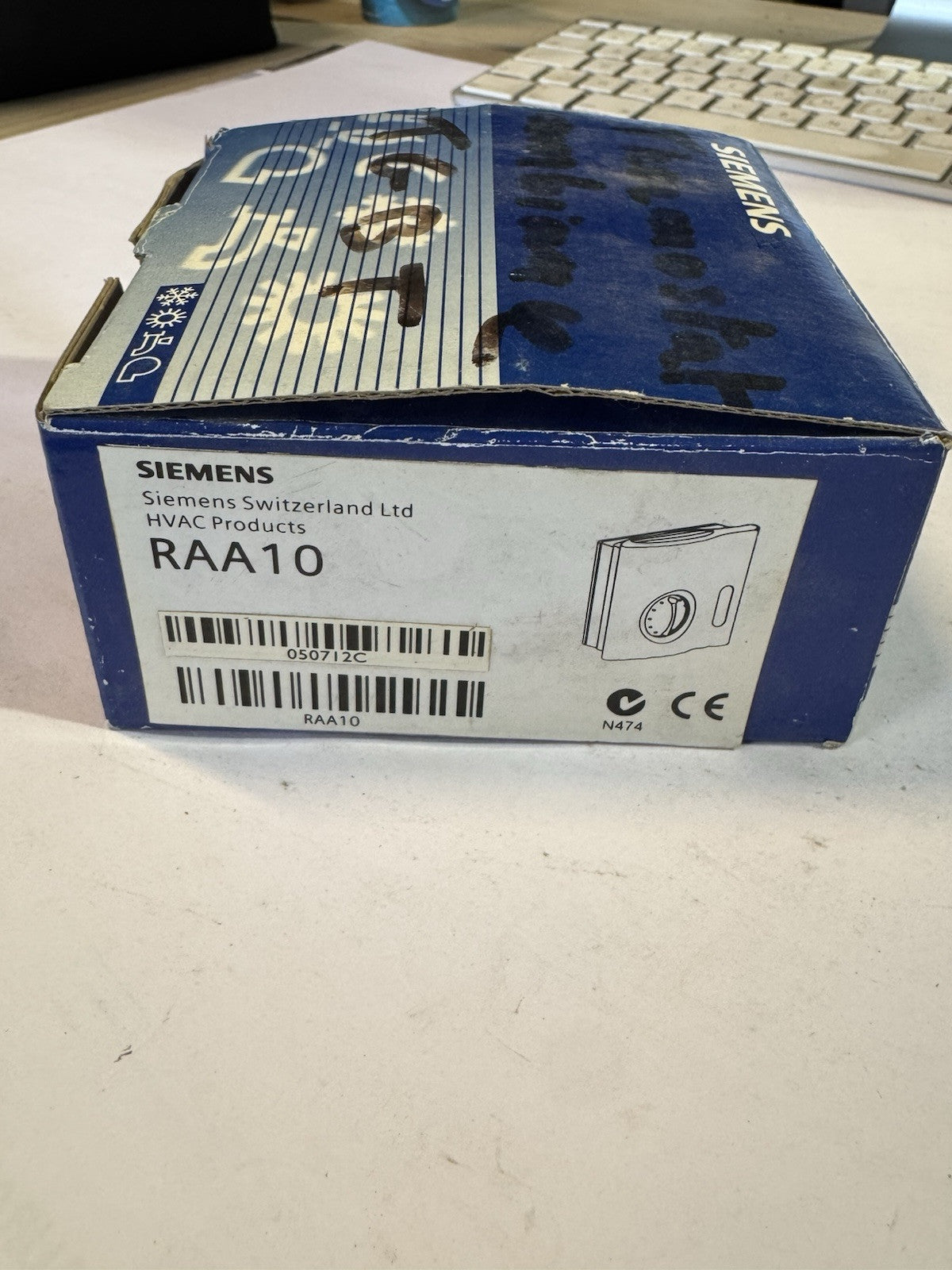 Thermostat d'ambiance avec Régulation de chauffage Siemens