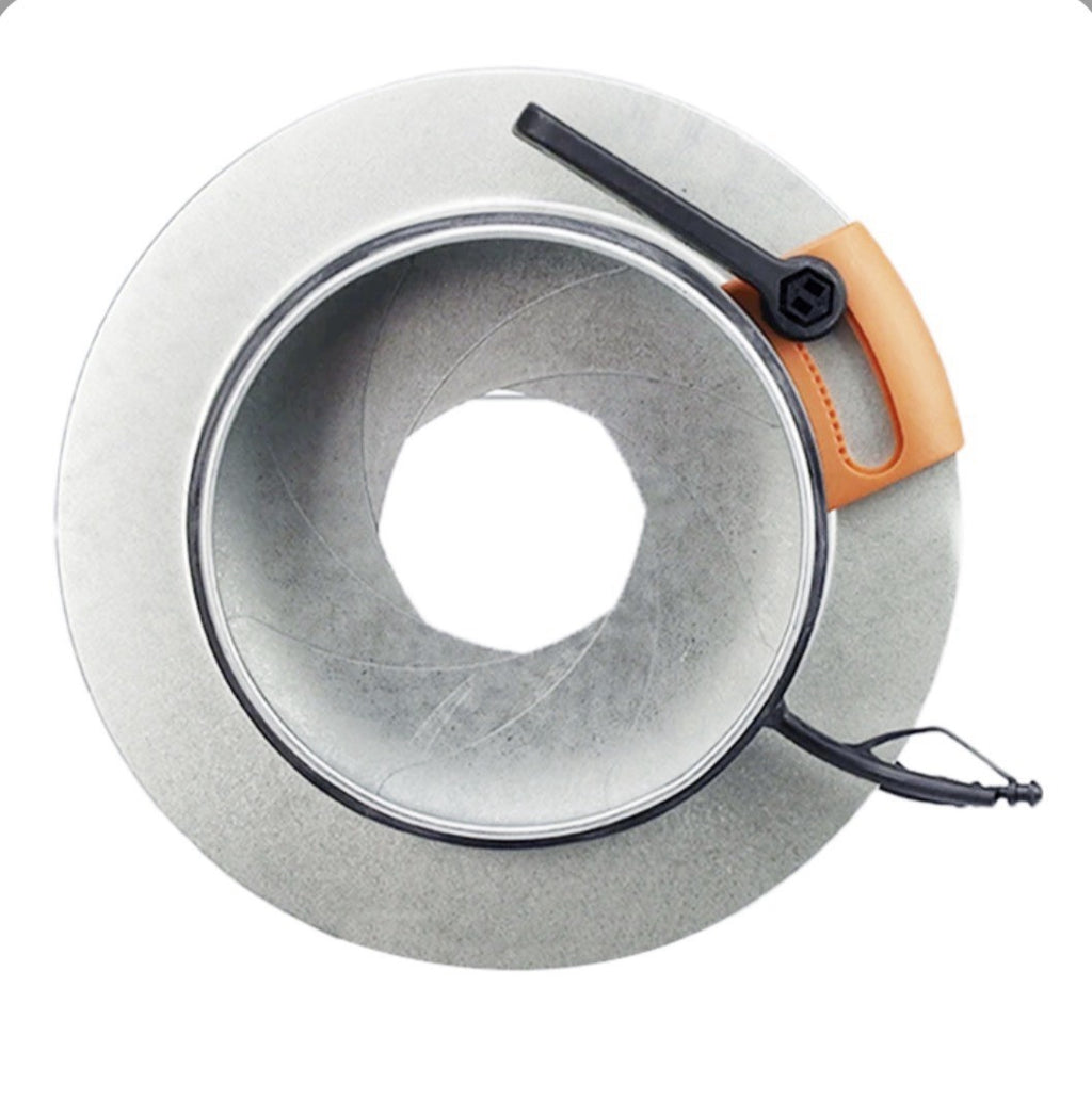 Clapet d'iris 315 mm - inox 316L - IRIS315