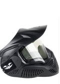 Casque avec visière pour paintball / airsoft