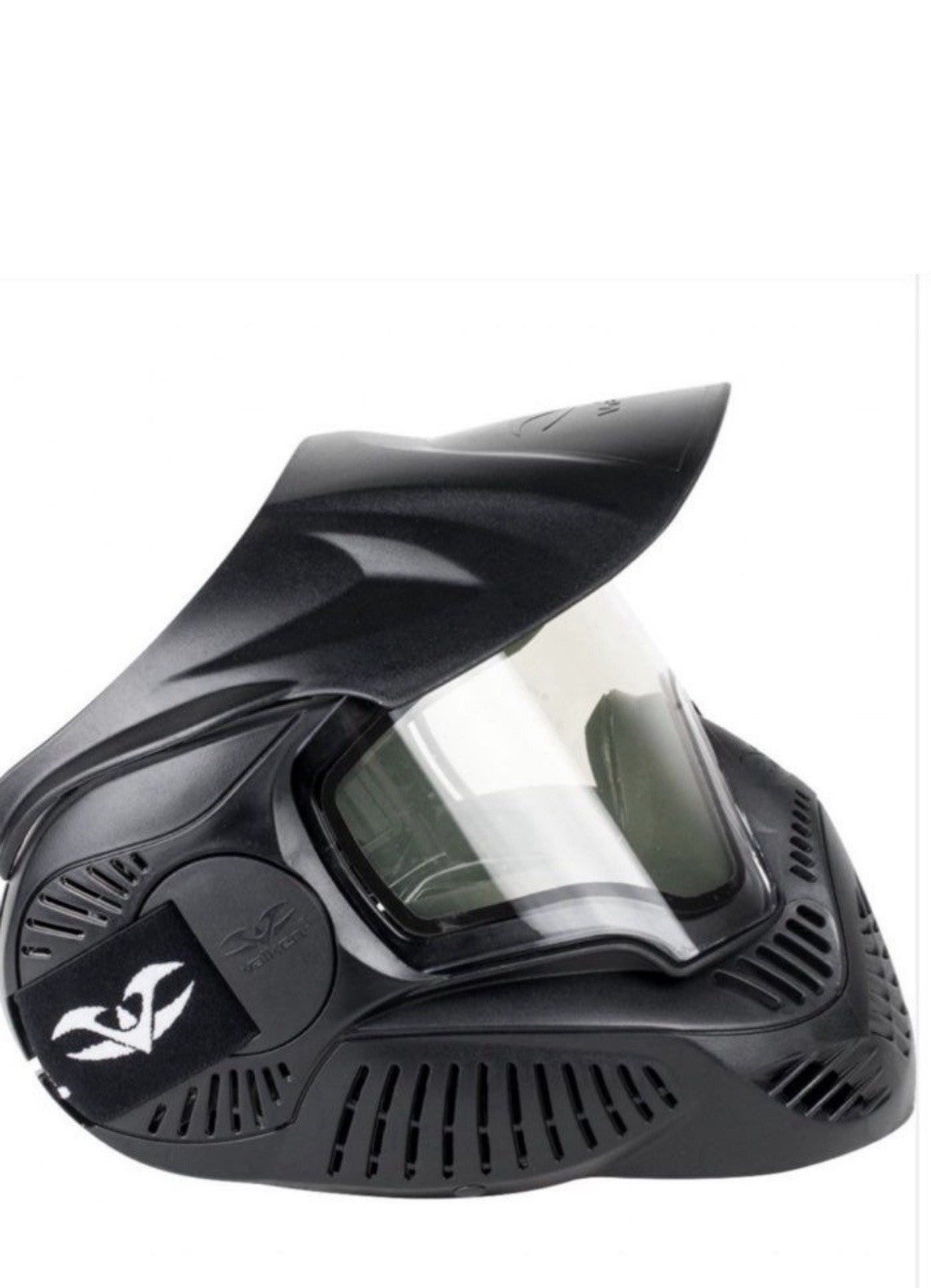 Casque avec visière pour paintball / airsoft