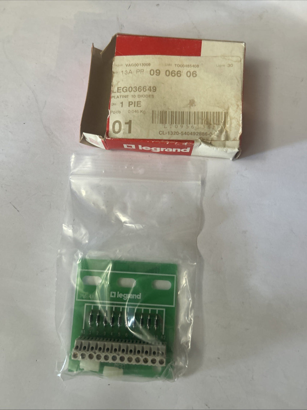 MODULE DE 10 DIODES ANODE COMMUNE POUR OSMOZ