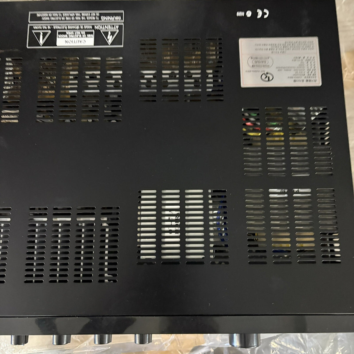 toa amplifier model a-1812.