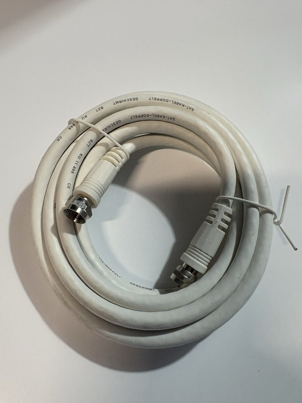Cable coaxial antenne satellite 2,5 ml