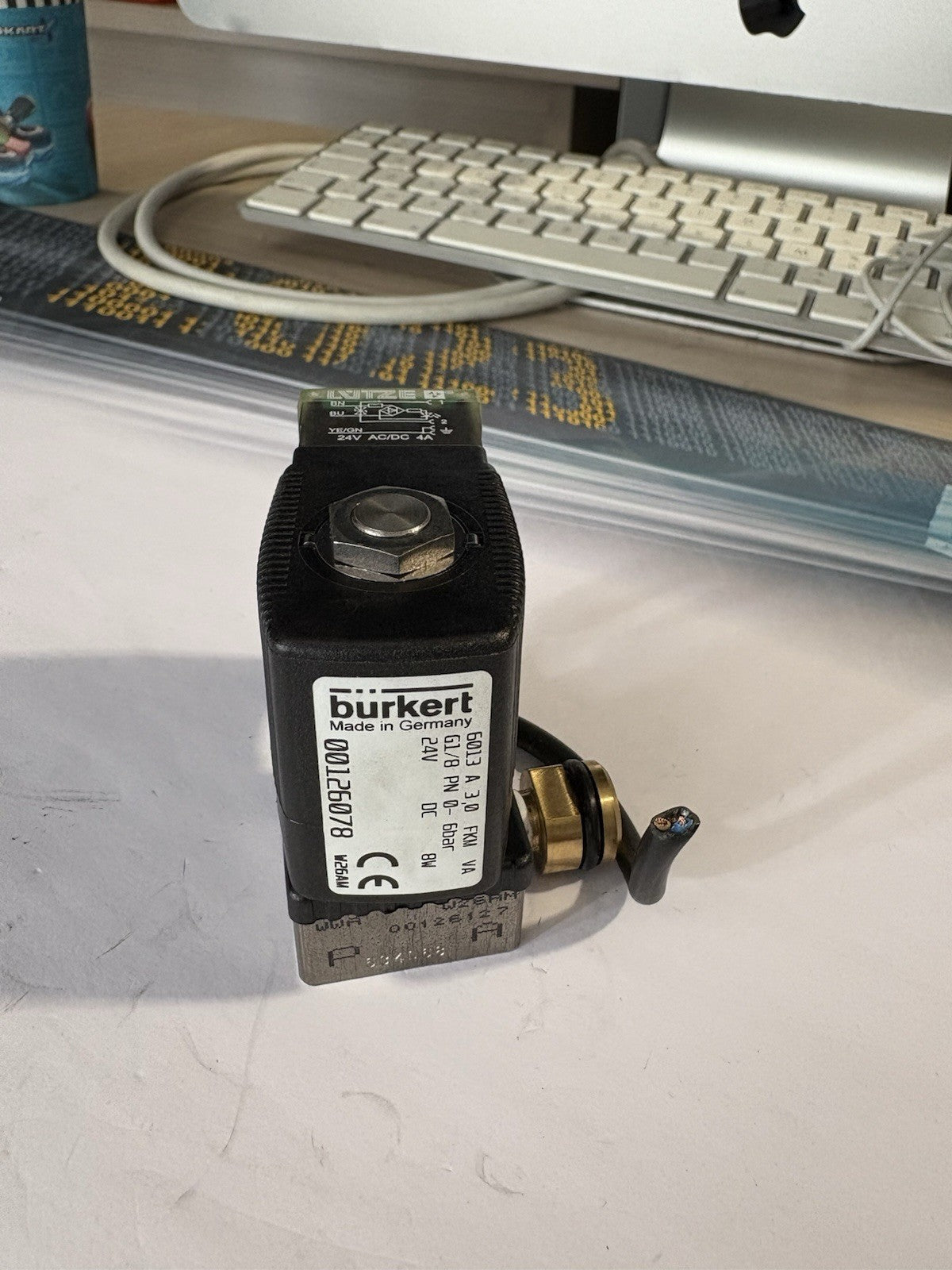 BÜRKERT 6013 A 3,0 FKM MS Electrovanne PN0-10bar