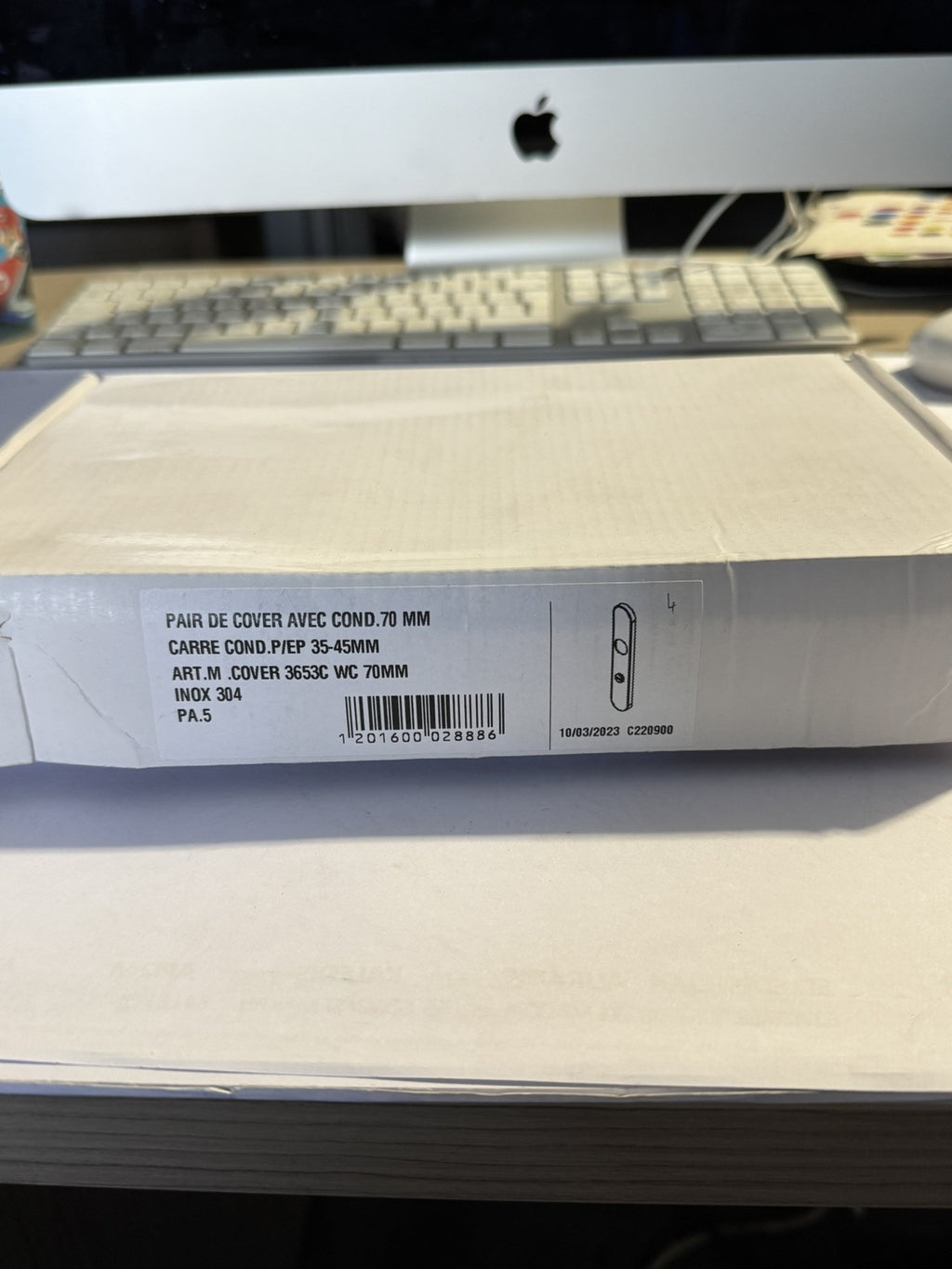 Paire De Cover Inox 304