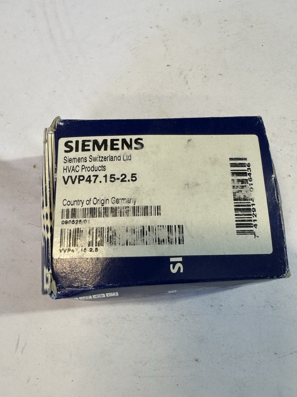 Vanne Siemens VVP47