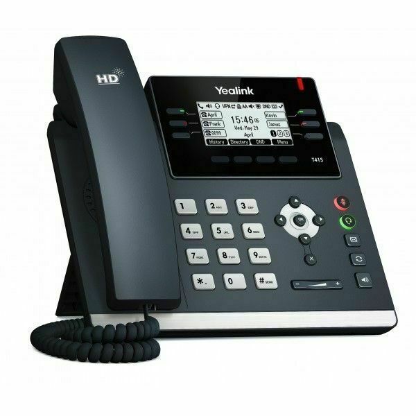 Yealink T41S IP Téléphone - Noir
