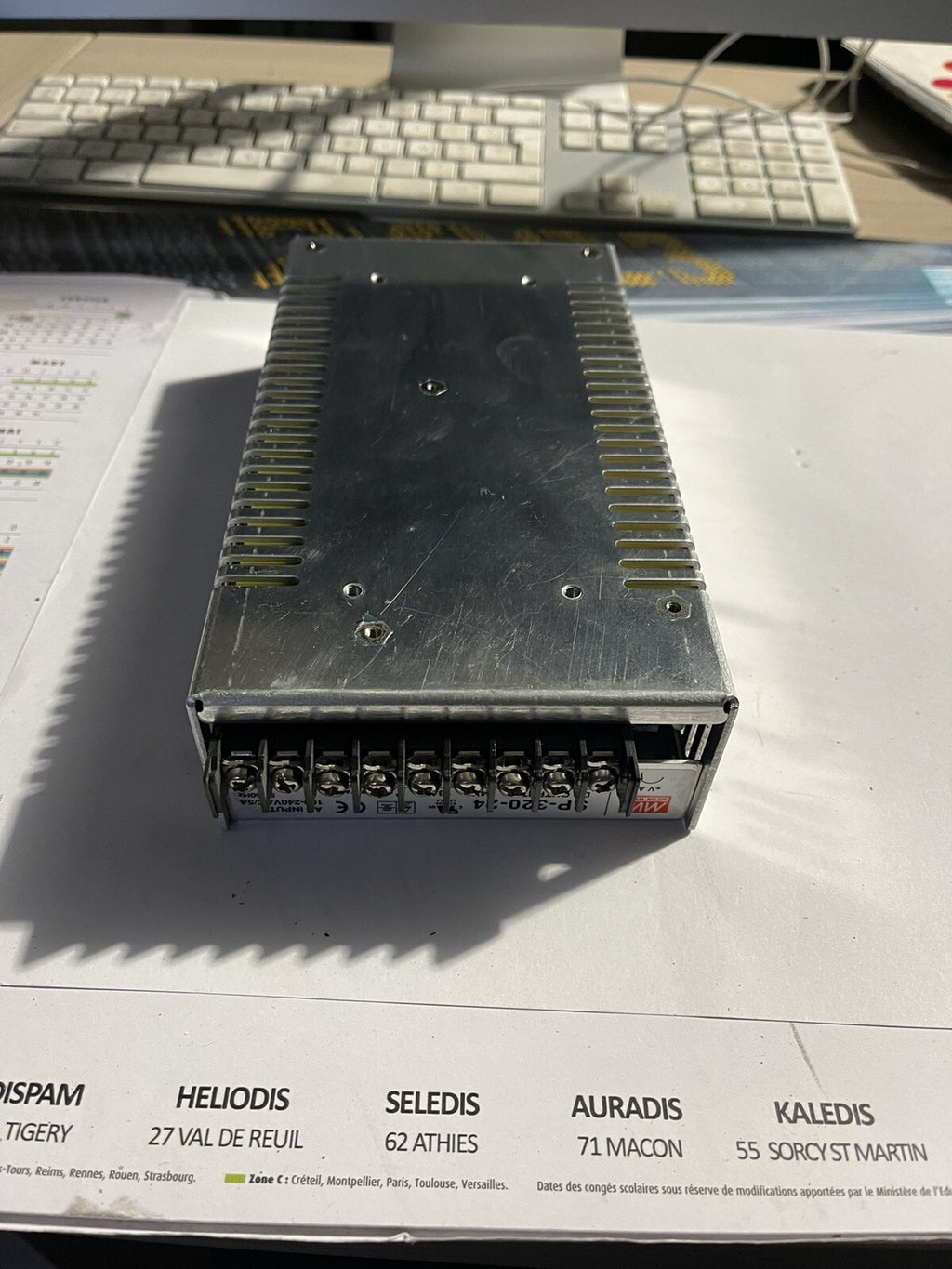 Alimentation à commutation SP-320-24 MEAN WELL