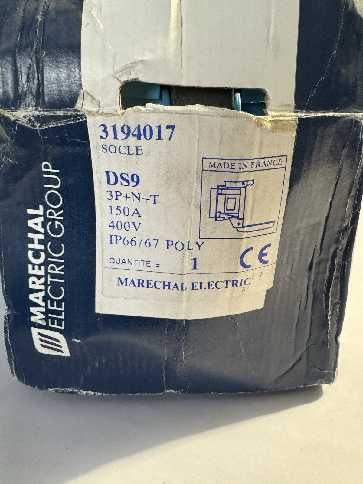 Connecteur/socle Marechal DS9