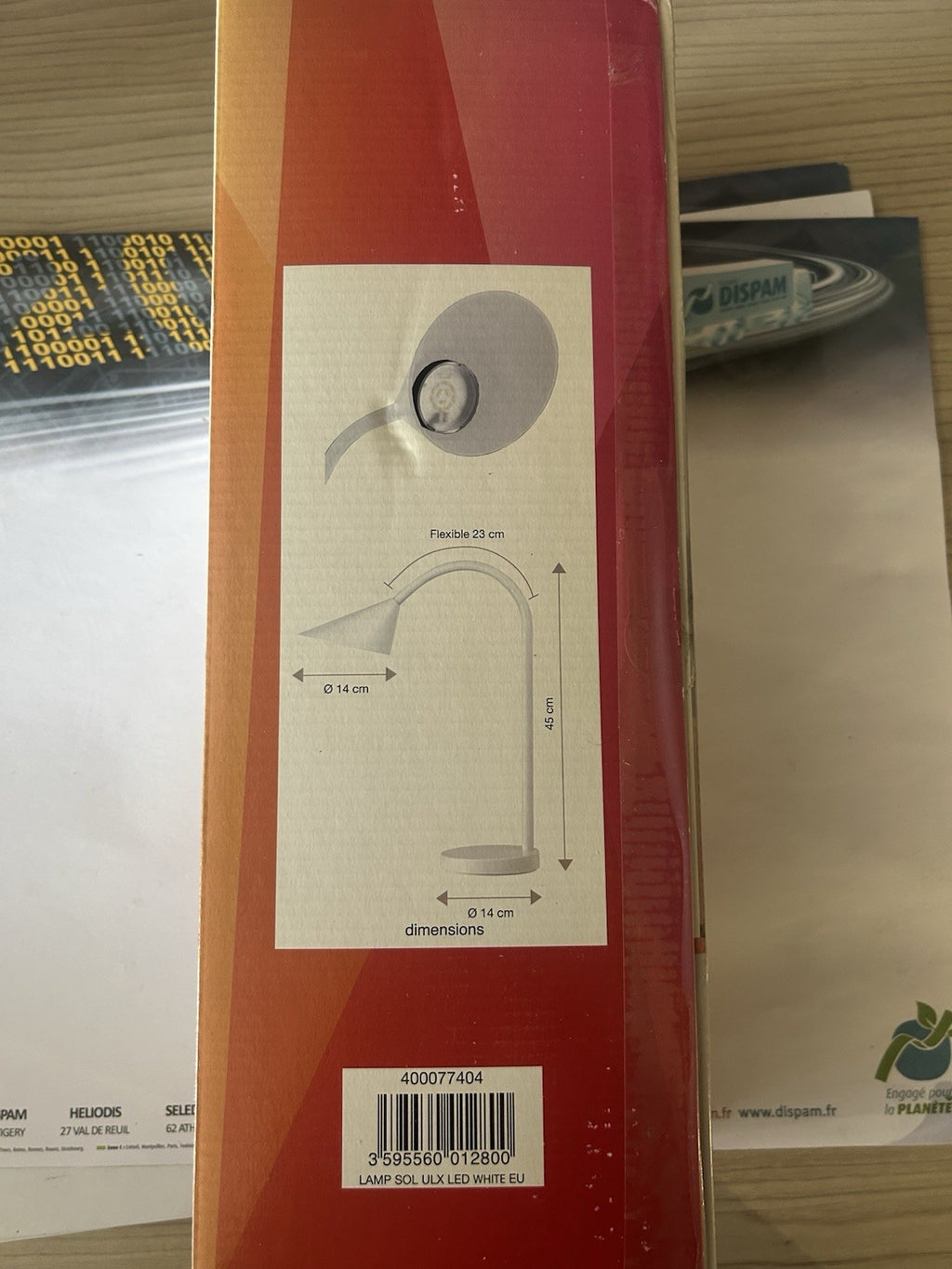 Unilux - Lampe de bureau Sol - LED - blanc