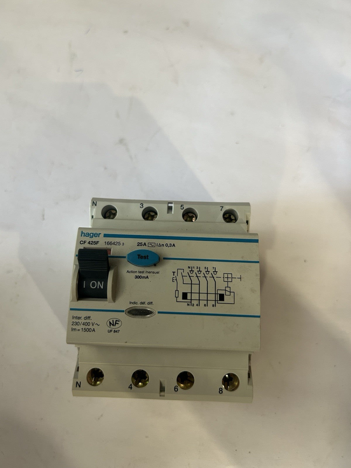 hager interrupteur différentiel sectionneur 16-63A