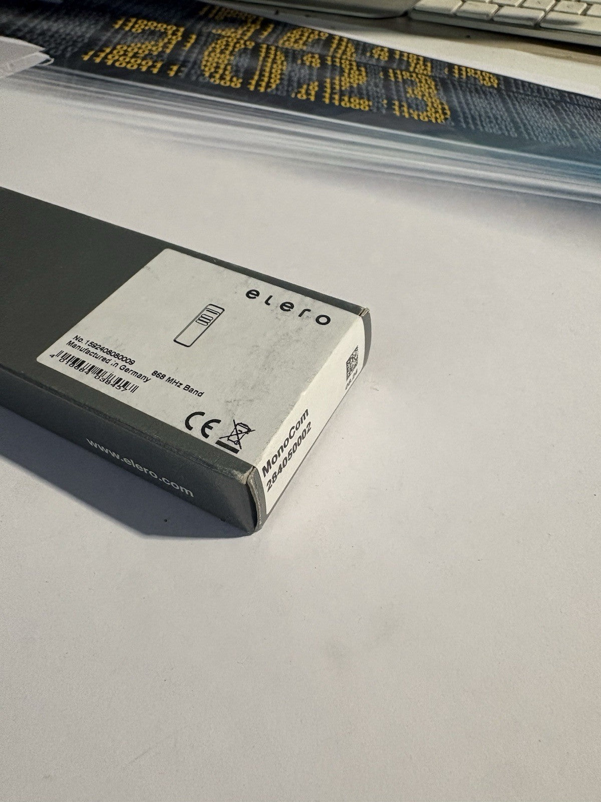 Télécommande elero monocom pour volet roulant