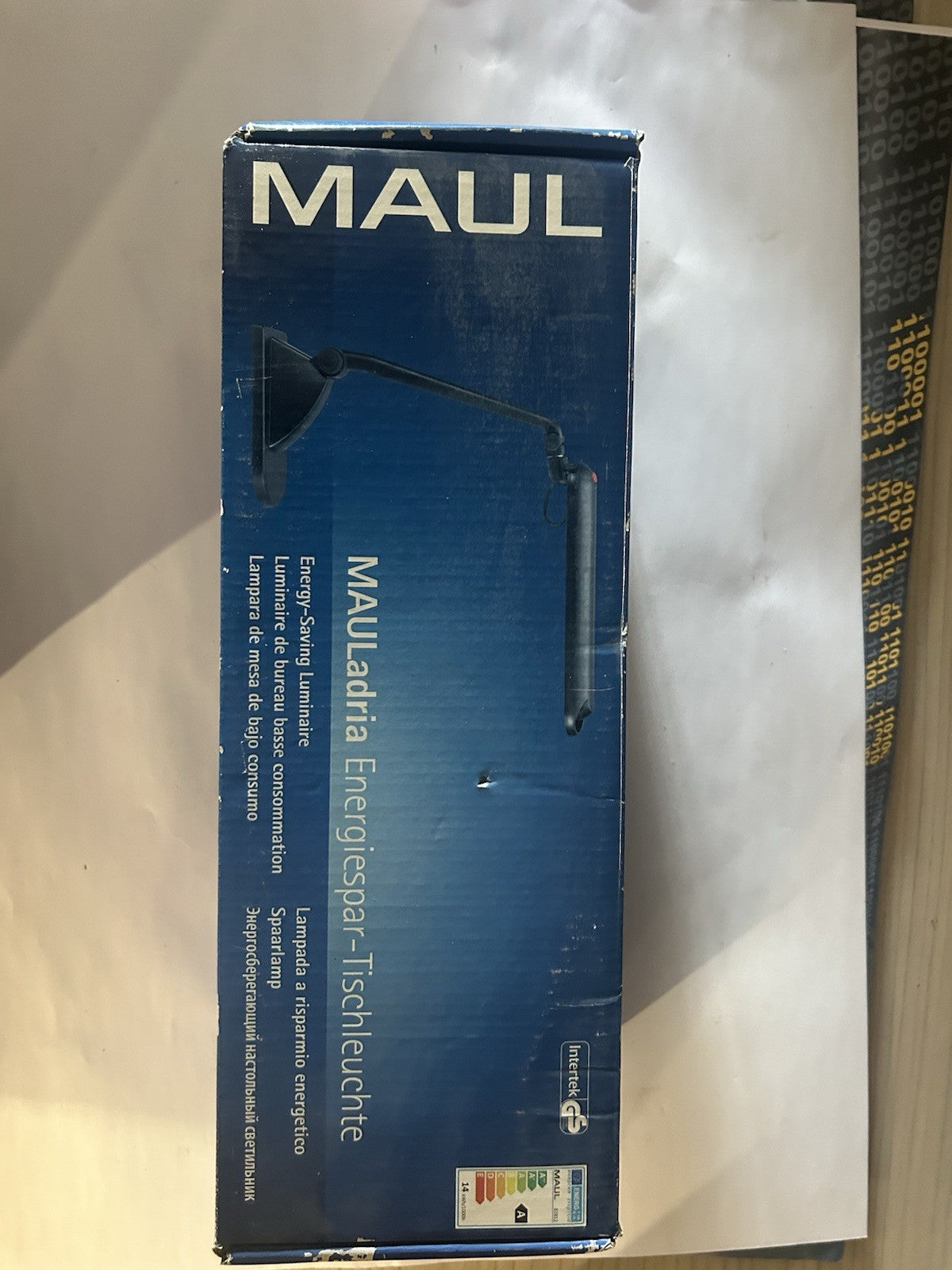MAULadria - Lampe de bureau - 11 W - noir