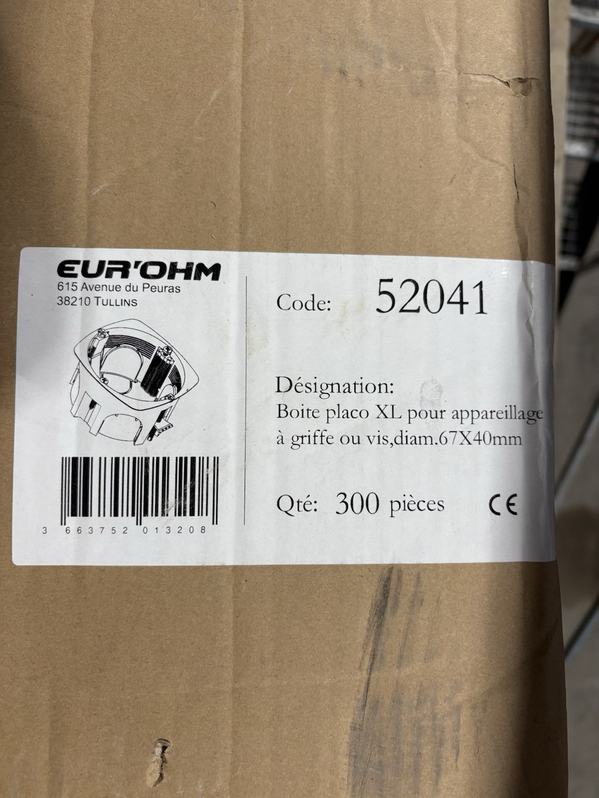300 Boîte à Placo xl eur’hom 52041