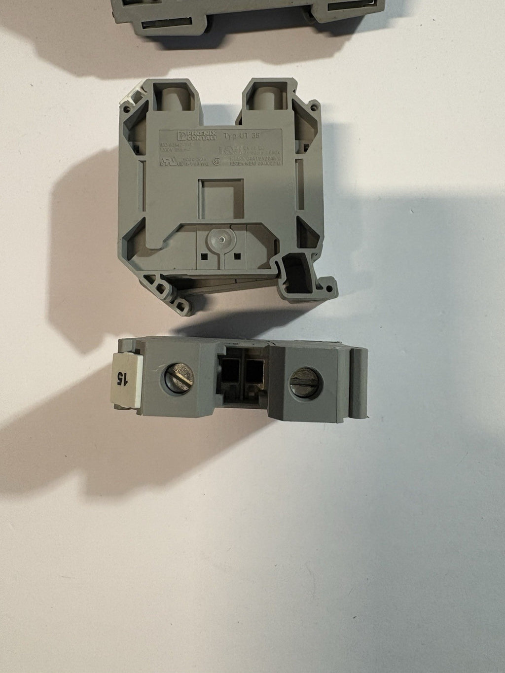 Bloc de jonction phœnix contact typ ut 35 et ut 16
