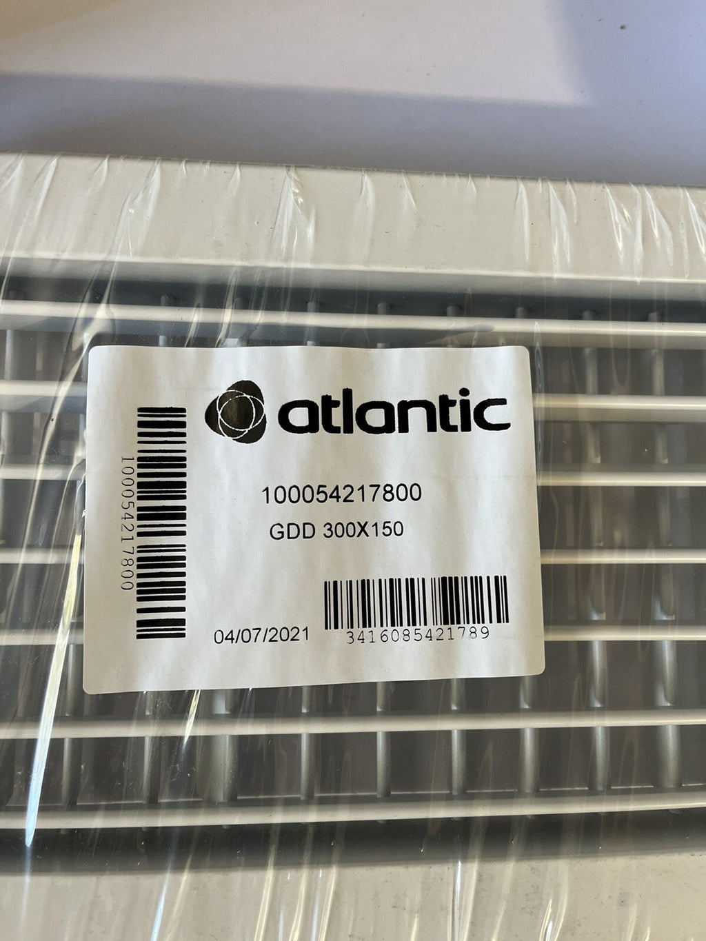 Grille de soufflage Atlantic gdd 300*150