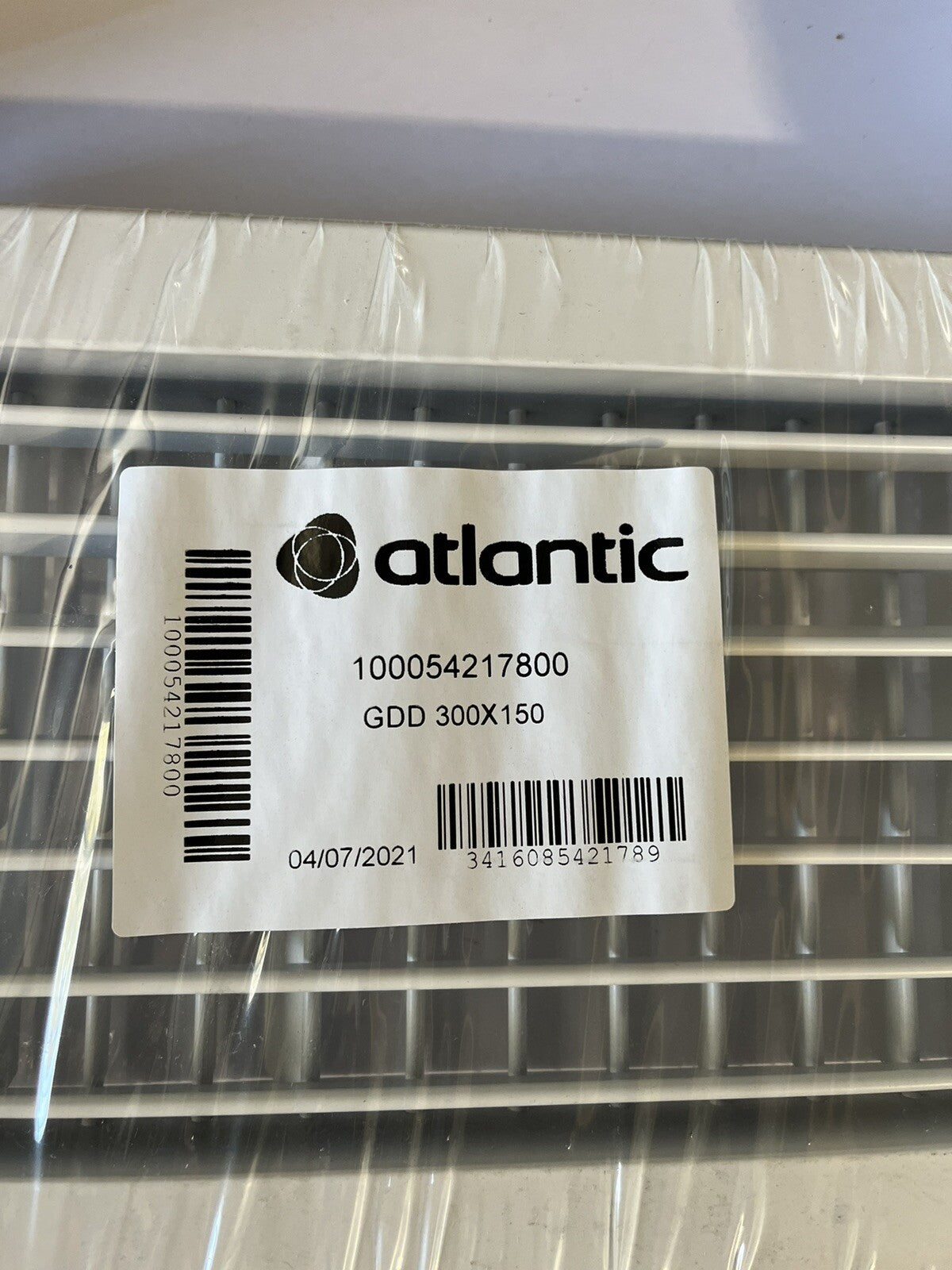 Grille de soufflage Atlantic gdd 300*150