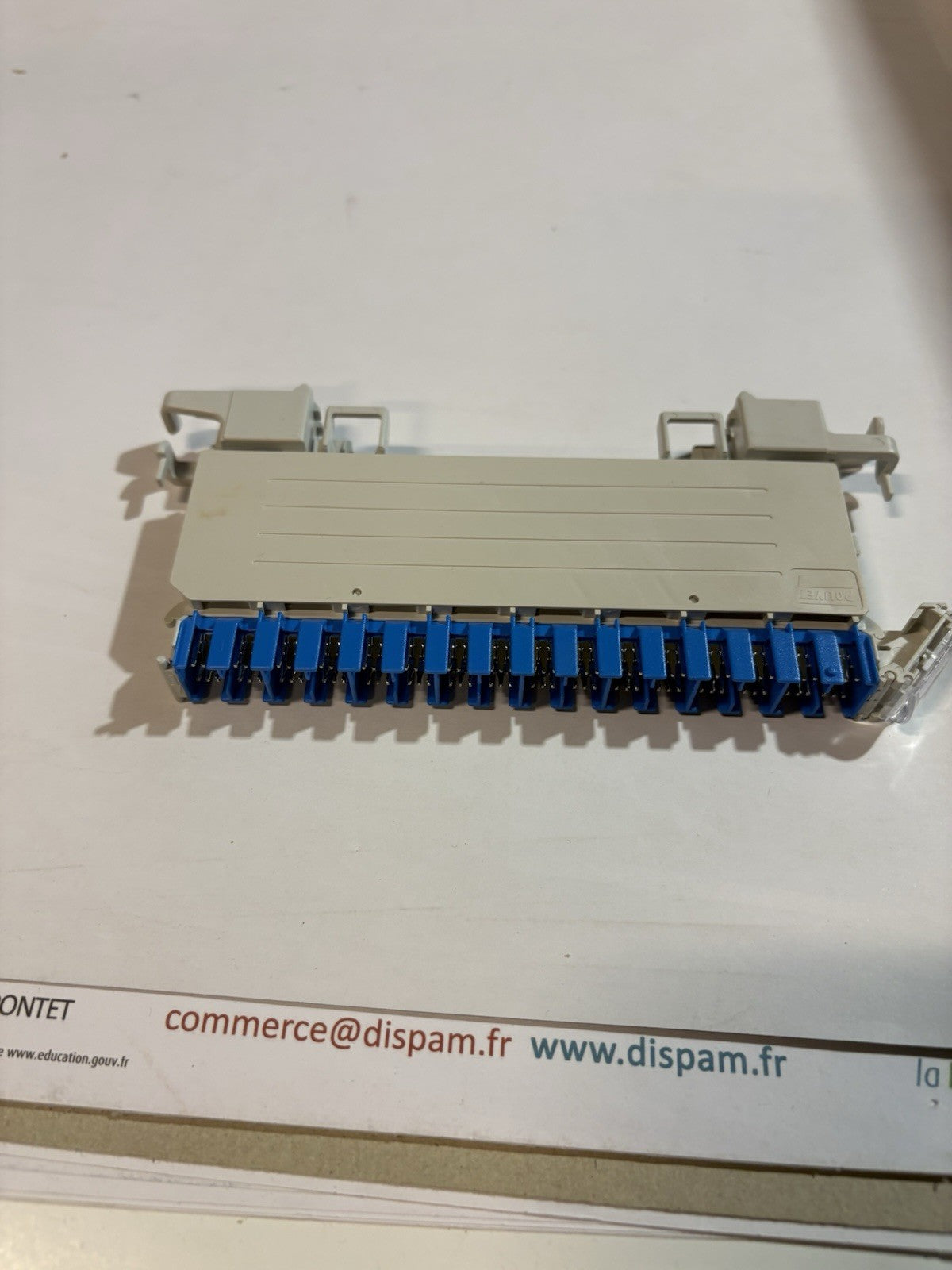 Module RIM 8 paires à coupure bleu 3M n331000