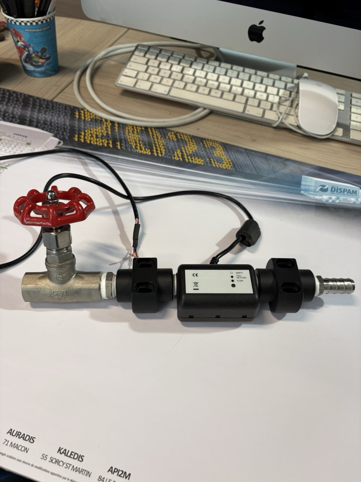 Débitmètre A Ultrasons Pour Eau Et Gaz Cynergy3