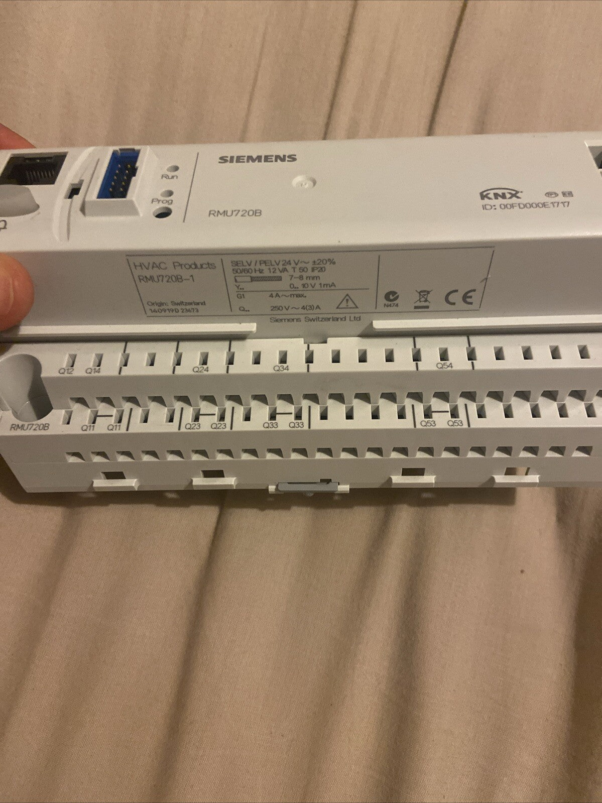 Régulateur Siemens RMU720B-1