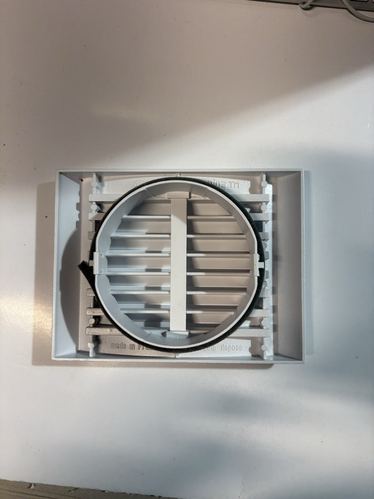 Grille d aération métallique anjos diam 125