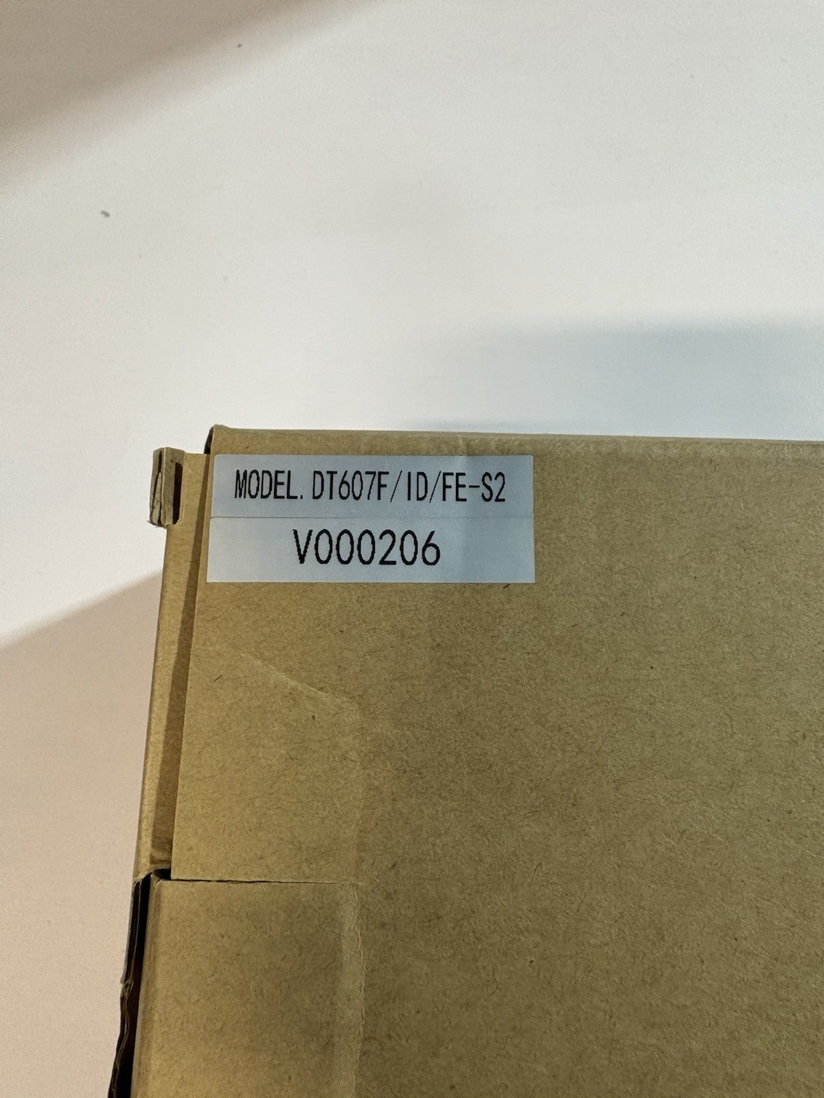 Interphone vidéo DT607F/ID/FE-S2 RFID argenté + manuel