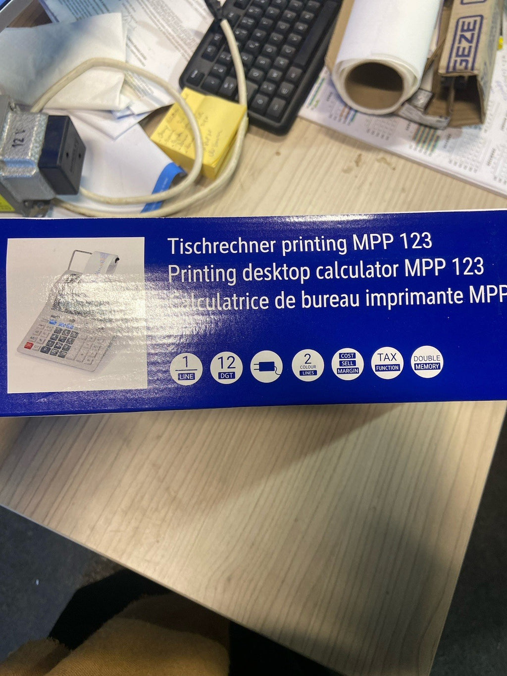 MAUL Calculatrice de bureau printing MPP 123