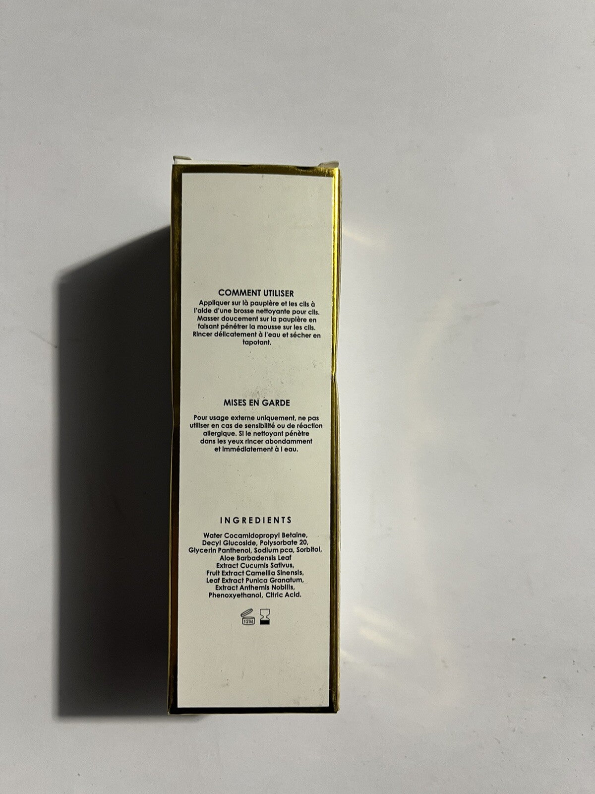 Shampoing Pour cils Mc Beauty