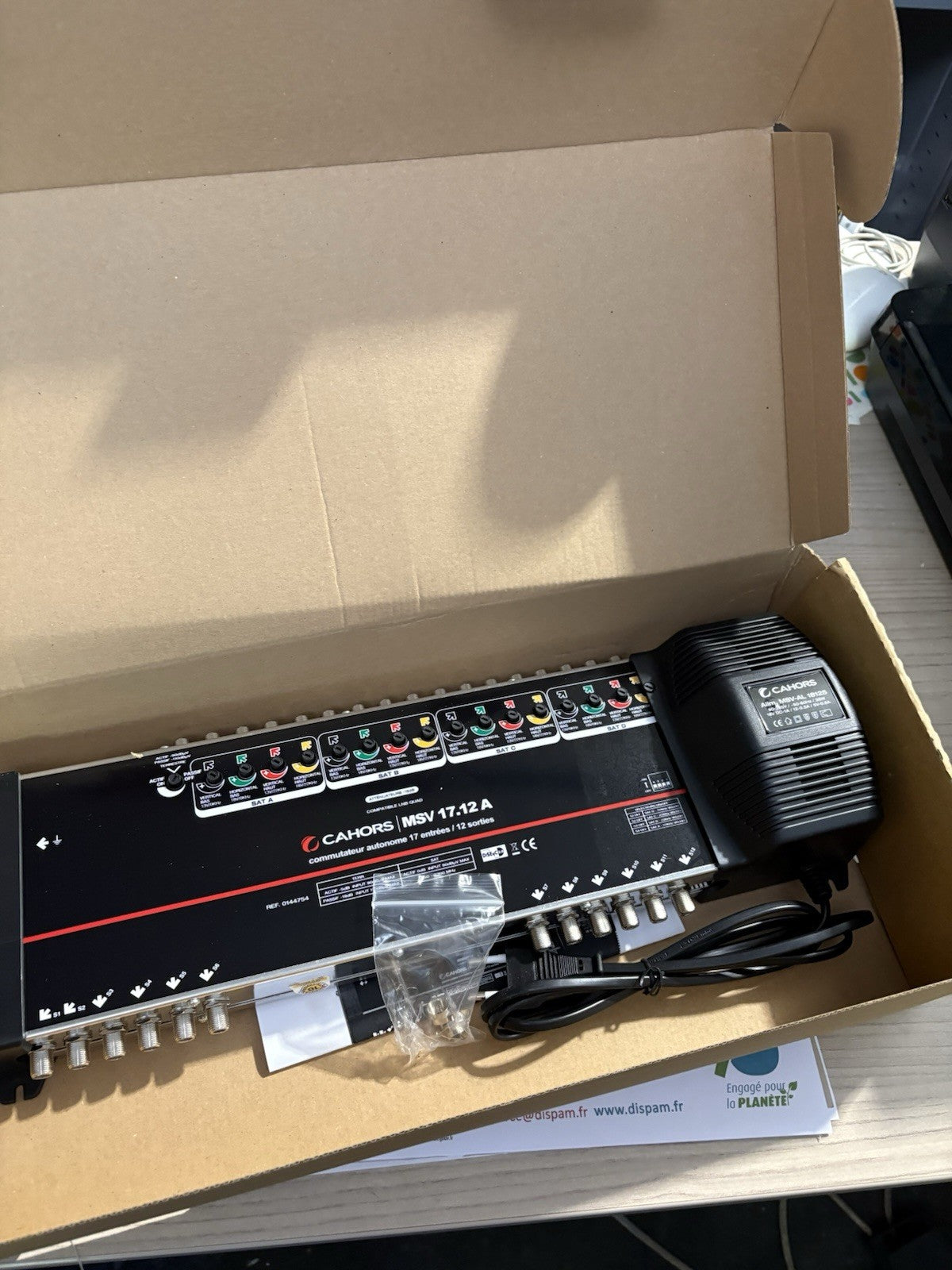 CAHORS MSV 17.12 A Multiswitch Commutateur 17 entrées / 12 sorties