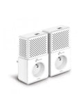 Pack de 2 CPL TP-Link AV1000 avec 1 Prise Gigogne