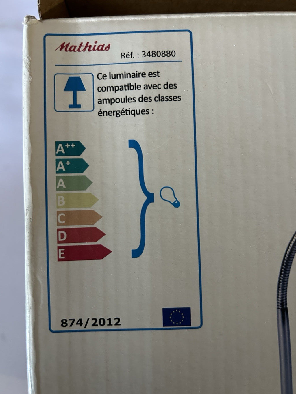 lampe de bureau fun MATHIAS