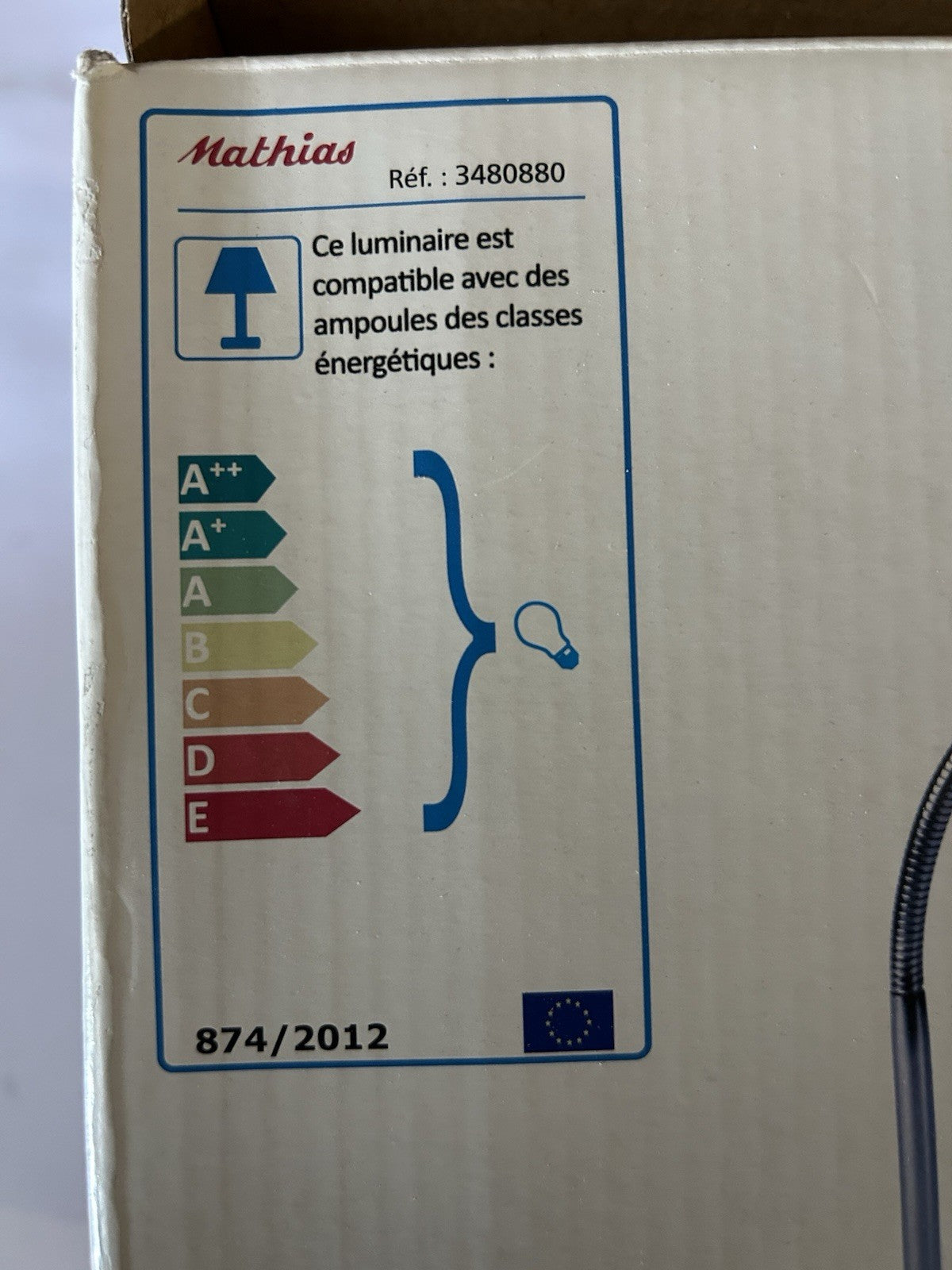 lampe de bureau fun MATHIAS