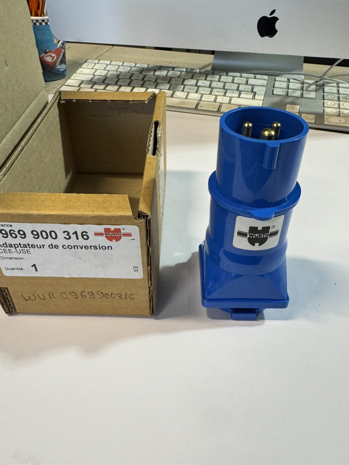 Adaptateur male Cee