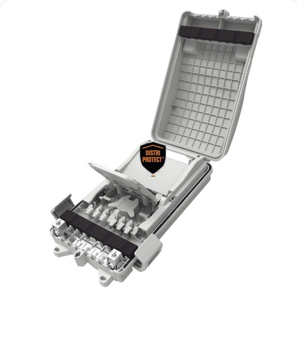 raccordement pour fibre optique de la marque Omelcom BTBI DISTRI-PROTECT 36FO