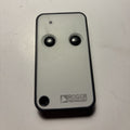 Roger Technology Télécommande 2 boutons E80/TX52R/2 433,92 MHz gris/noir