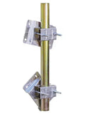 Fixation pour poutre orientable tonna galvanisé