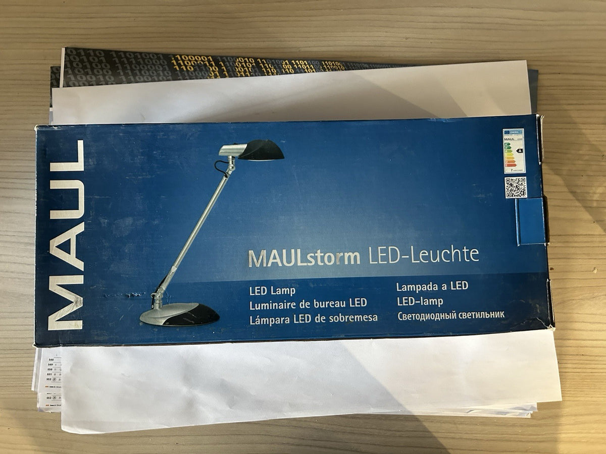 MAUL Lampe LED Storm, 8200928, Bordeaux