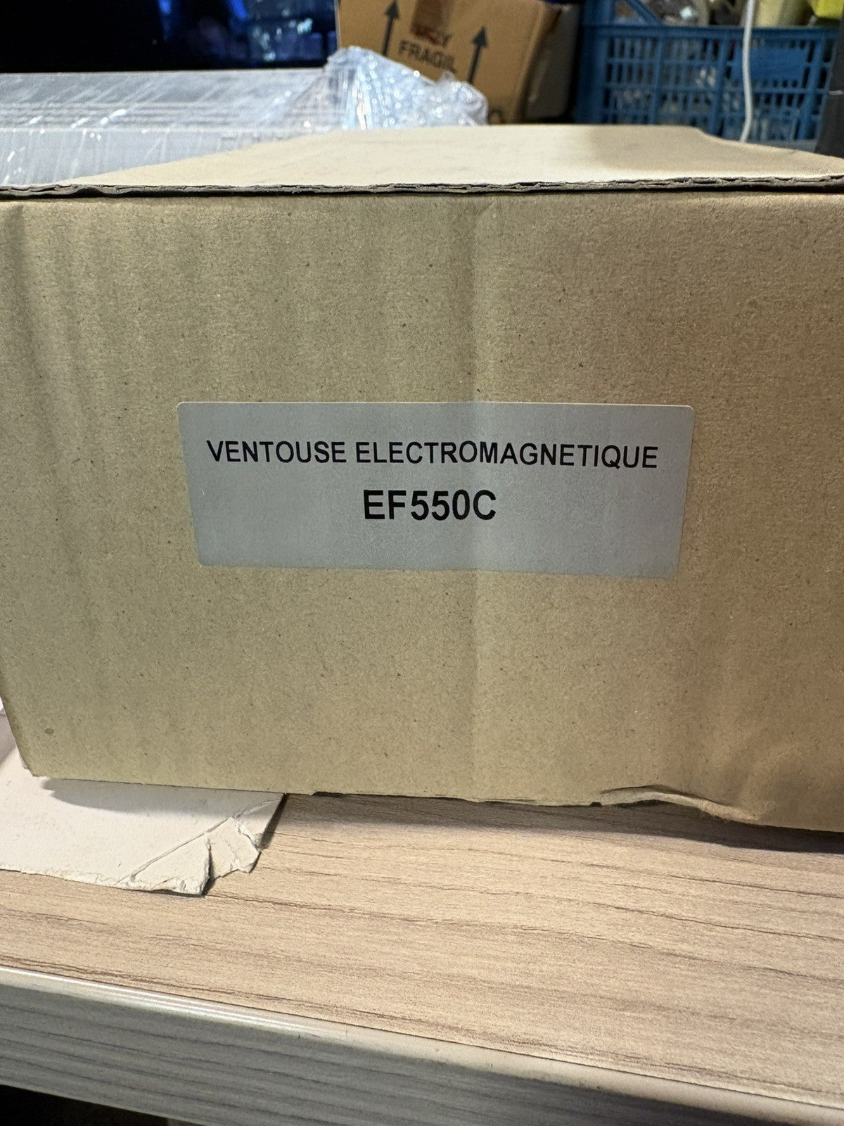 EF550C Capot pour ventouse électromagnétique ef550c et ef550c/aec Flasques, Alu
