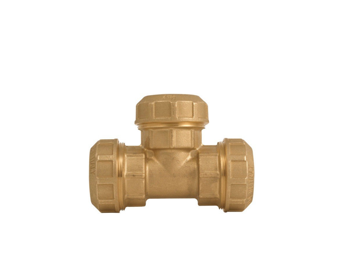 Raccord en T pour tube polyhetylene diam 25 en 3/4